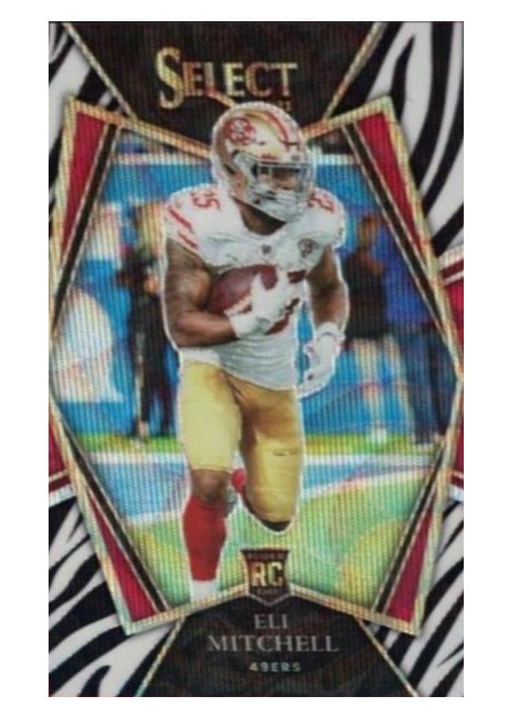 2021 Panini Select Base Set Eli Mitchell #192 card