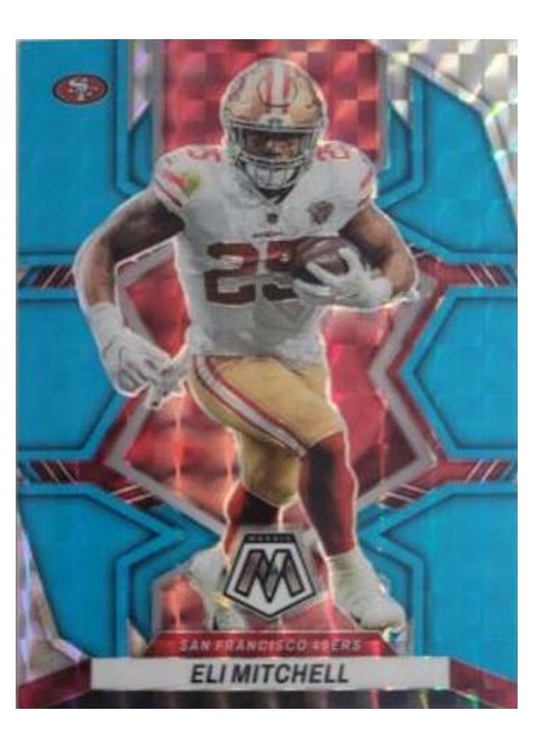 2022 Panini Mosaic Base Set Eli Mitchell #176 card