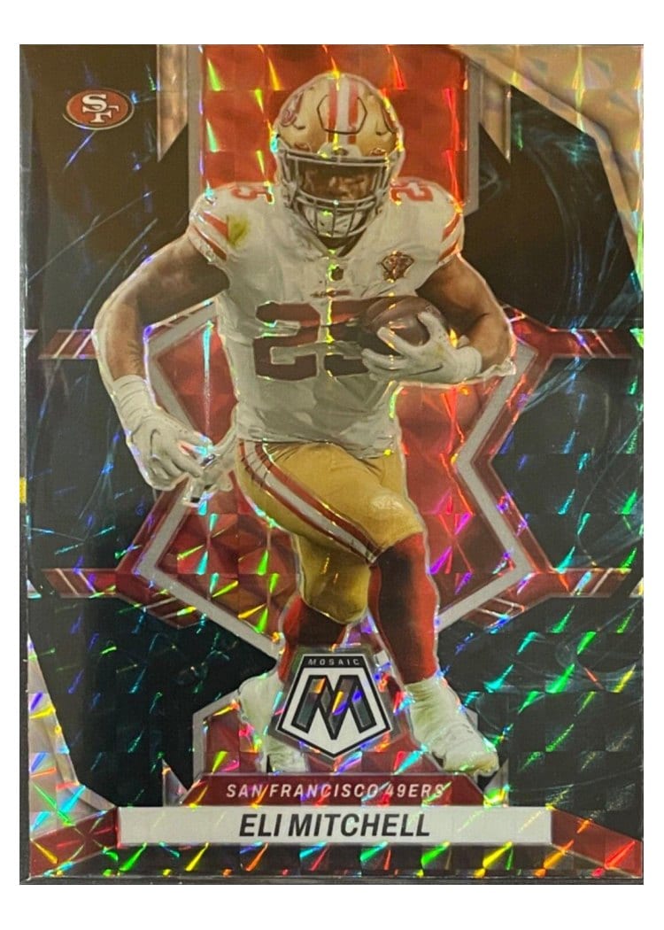 2022 Panini Mosaic Base Set Eli Mitchell #176 card