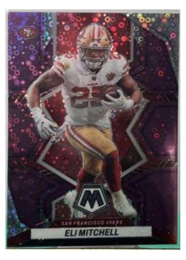 2022 Panini Mosaic Base Set Eli Mitchell #176 card