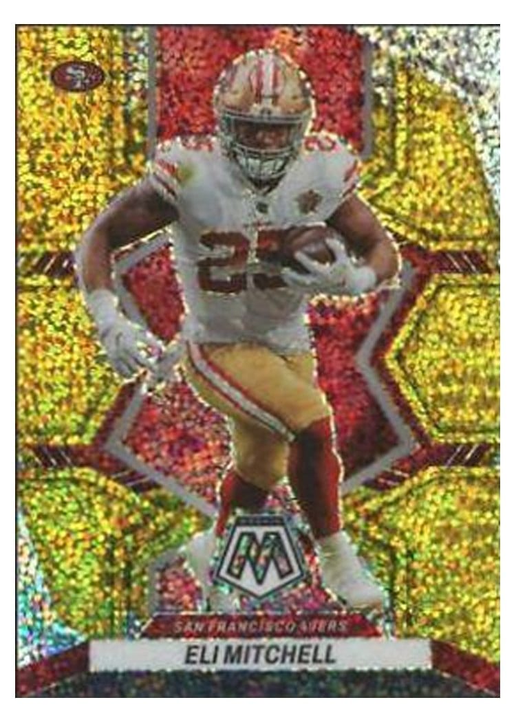2022 Panini Mosaic Base Set Eli Mitchell #176 card