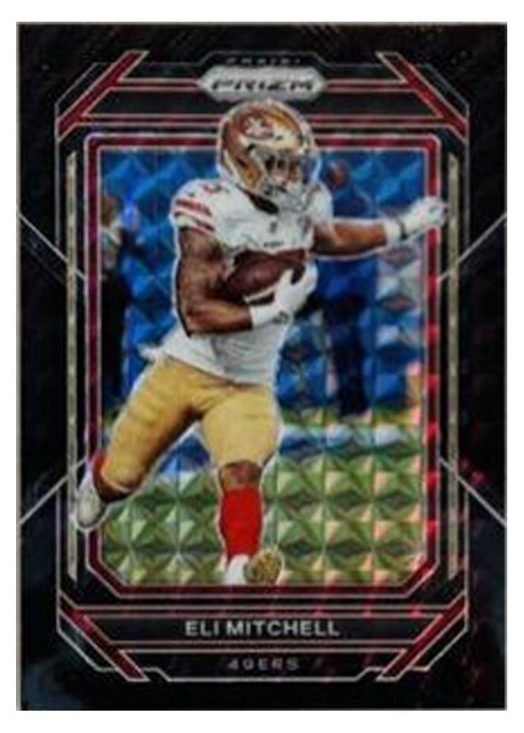 2022 Panini Prizm Base Set Eli Mitchell #264 card