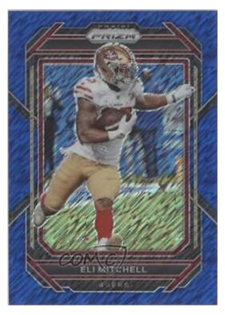 2022 Panini Prizm Base Set Eli Mitchell #264 card