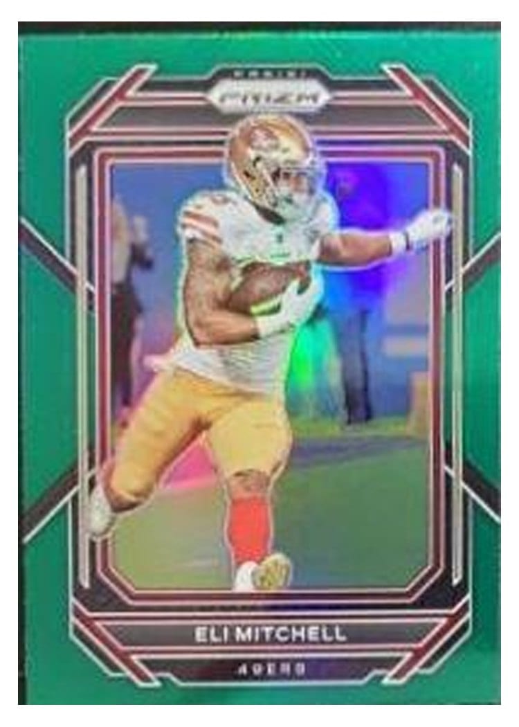 2022 Panini Prizm Base Set Eli Mitchell #264 card