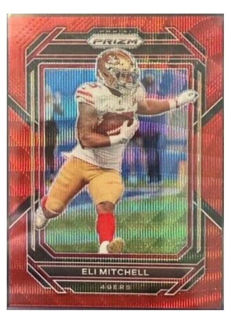 2022 Panini Prizm Base Set Eli Mitchell #264 card