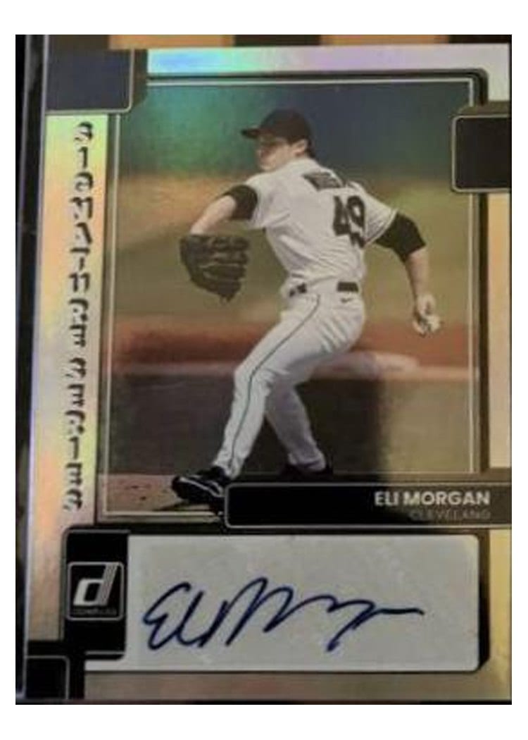 2022 Donruss Optic Signature Series Eli Morgan #SIGS-EM card