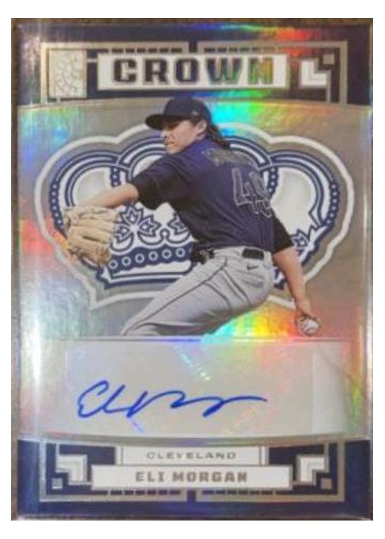 2022 Panini Capstone Crown Autographs Eli Morgan #C-EM card