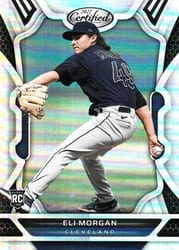 2022 Panini Chronicles Certified Eli Morgan #29 card