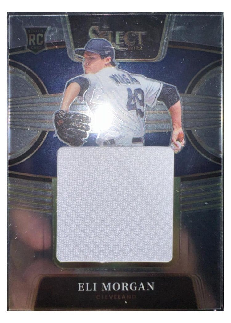 2022 Panini Select Rookie Jumbo Swatch Eli Morgan #RJS-EM card