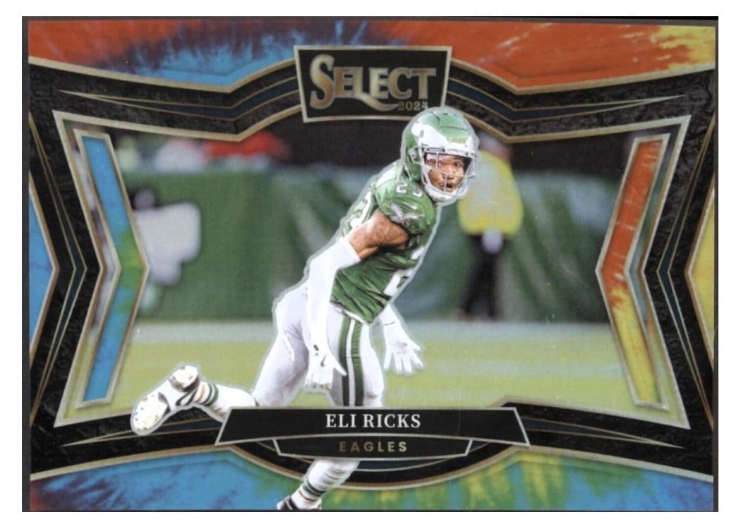 2024 Panini Select Base Set Eli Ricks Tie-Dye Prizm #436