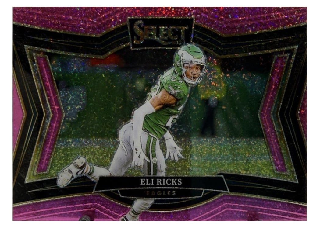 2024 Panini Select Base Set Eli Ricks Pink Glitter Prizm #436