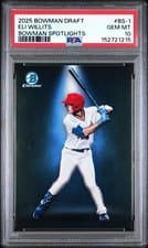 2025 Bowman Draft Bowman Spotlights Eli Willits #BS-1