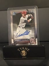 2025 Bowman Draft Chrome Prospect Autographs Eli Willits #CPA-EW card