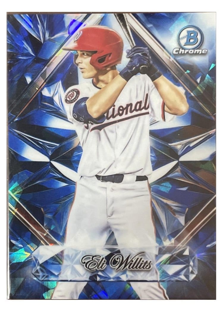 2025 Bowman Draft Sapphire Sapphire Selections Eli Willits #SS-8 card