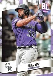 2024 Topps Big League Base Set Elias Díaz #78 card