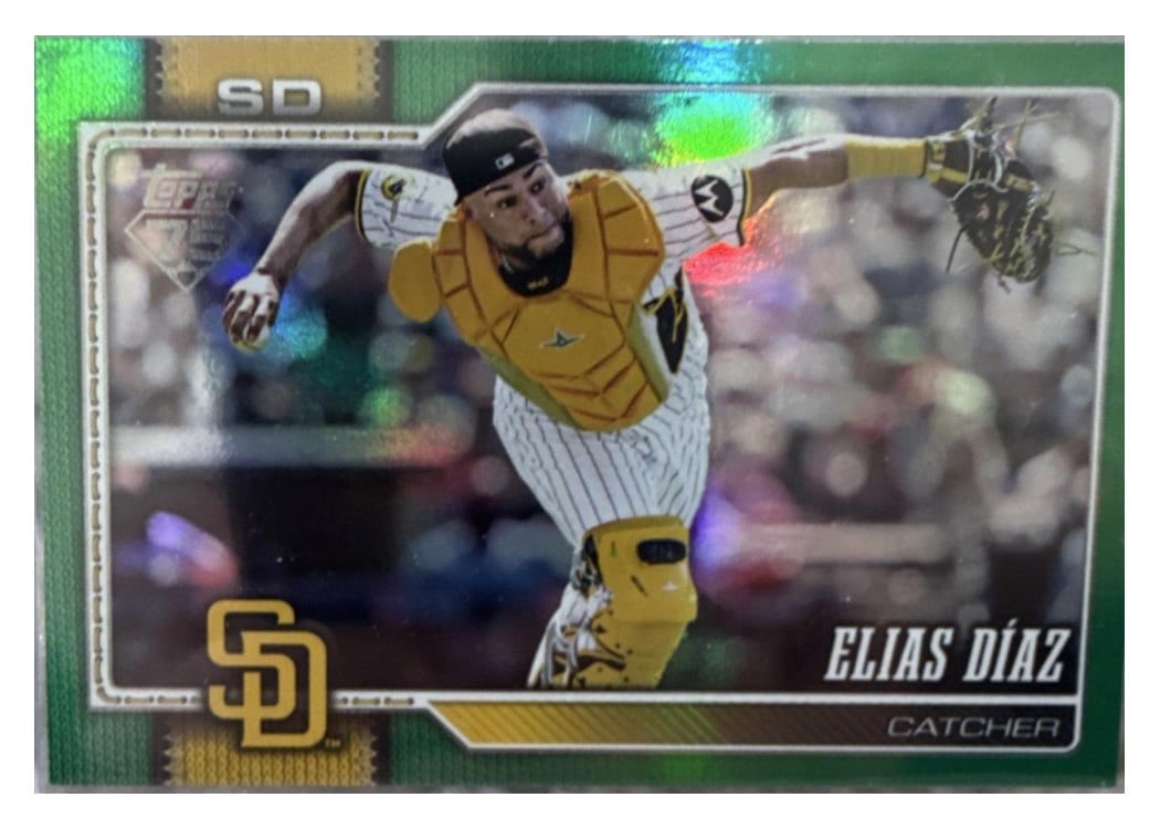 2026 Topps Base Set Elias Díaz #28 card