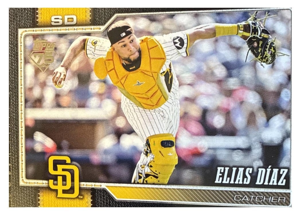 2026 Topps Base Set Elias Díaz #28 card