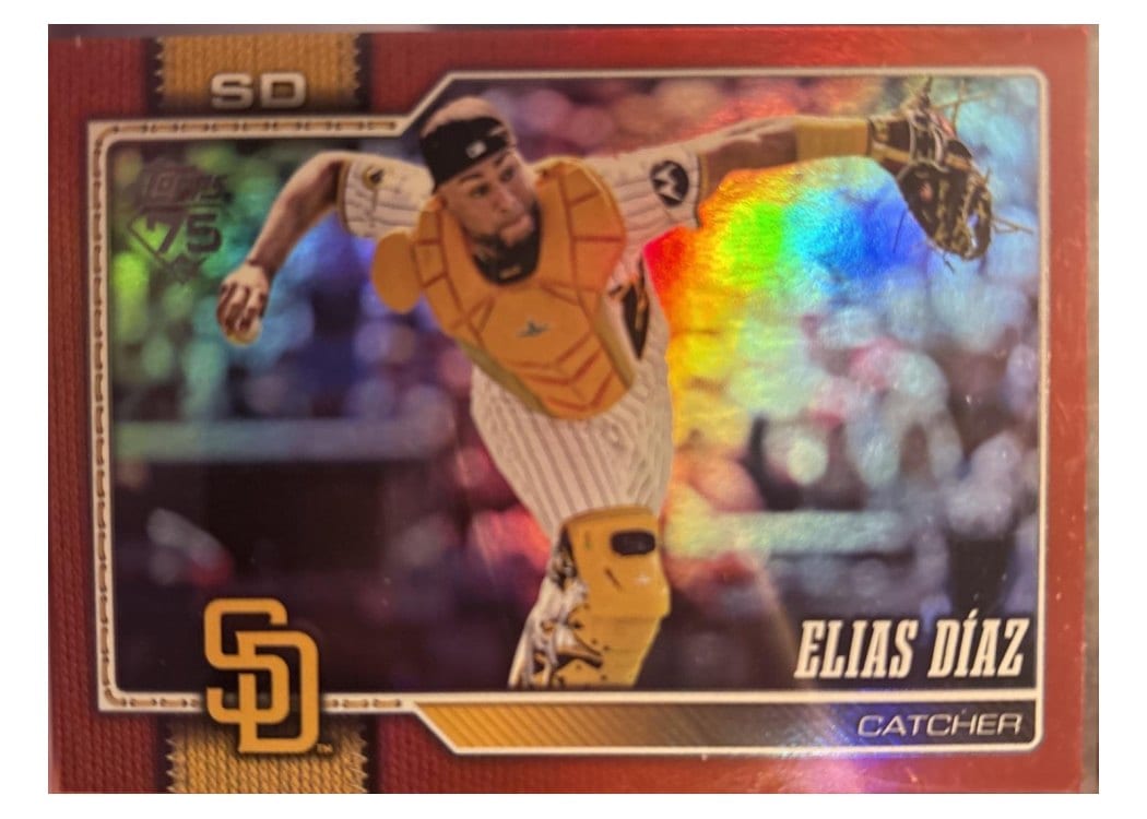 2026 Topps Base Set Elias Díaz #28 card