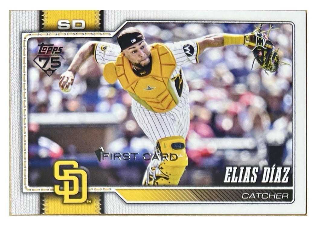 2026 Topps Base Set Elias Díaz #28 card