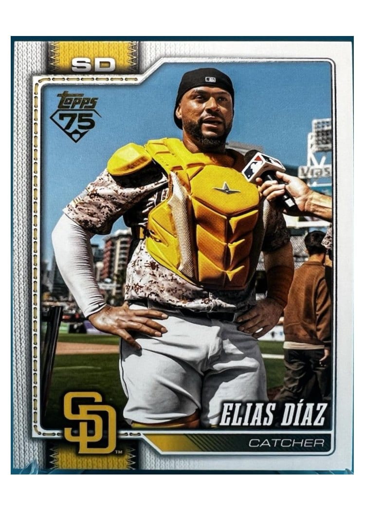 2026 Topps Base Set Elias Díaz #28 card