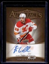 2021-22 Upper Deck Artifacts 2005-06 Retro - Autograph Facts Elias Lindholm #RAF-EL