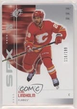 2022-23 SPx 2002-03 SPx Retro Elias Lindholm #R-22 card