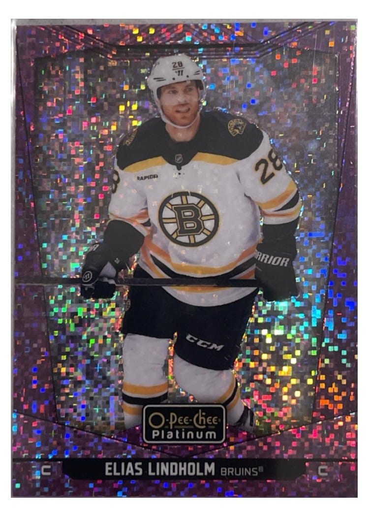 2024-25 O-Pee-Chee Platinum Base Set Elias Lindholm #17 card