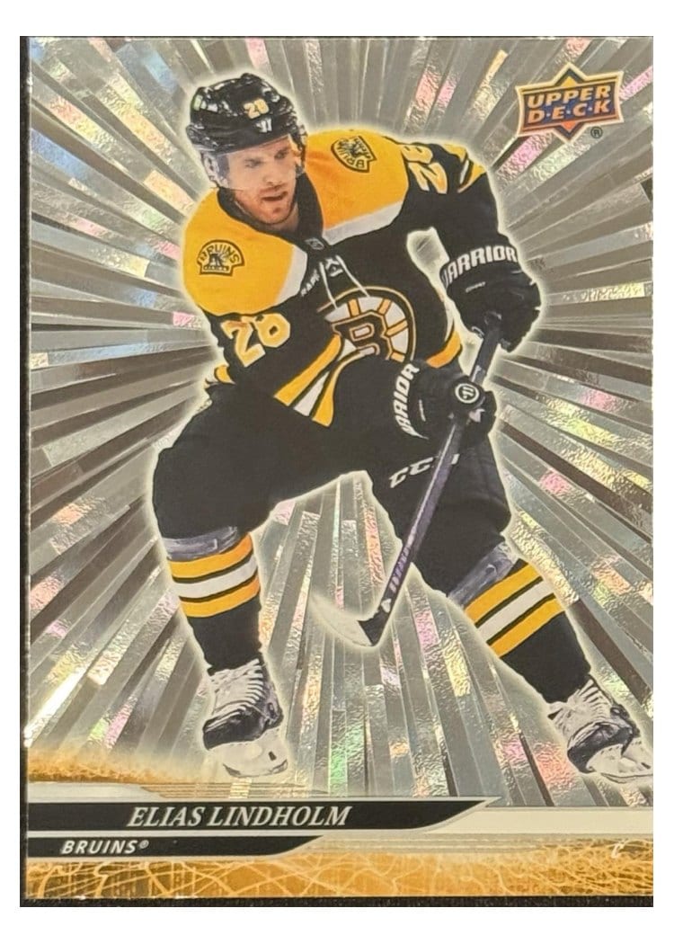 2024-25 Upper Deck Base Set Elias Lindholm #507 card