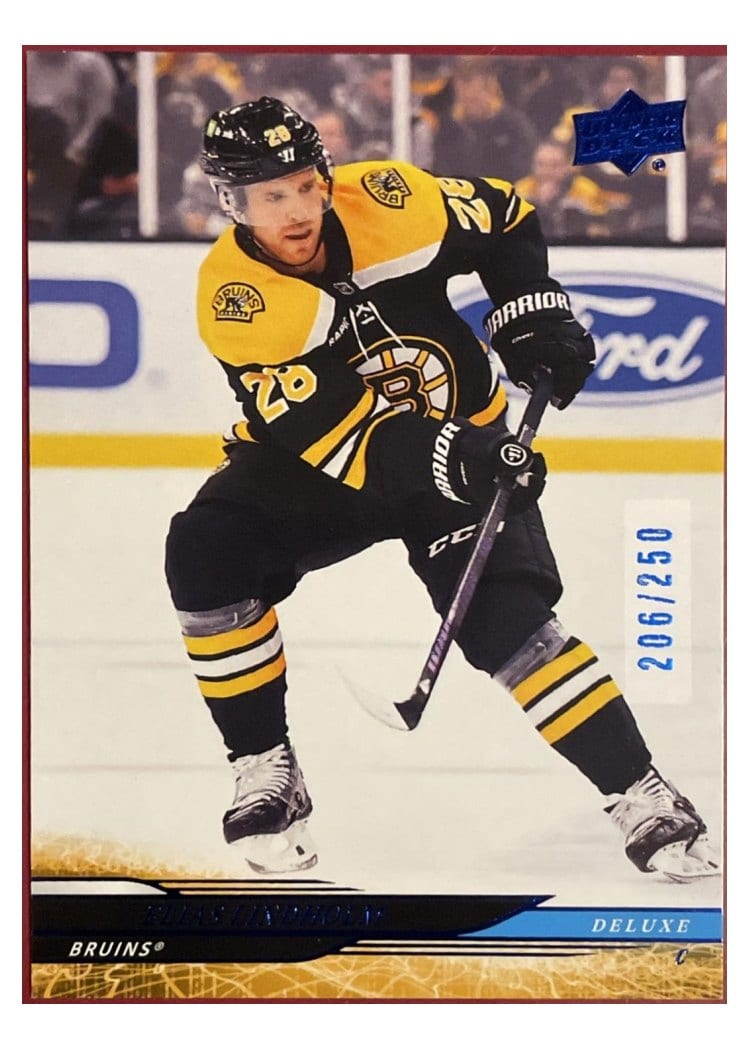 2024-25 Upper Deck Base Set Elias Lindholm #507 card