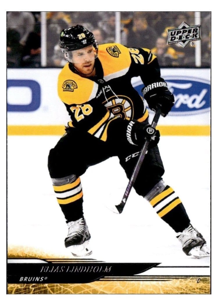 2024-25 Upper Deck Base Set Elias Lindholm #507 card