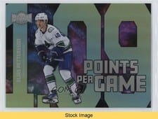 2024-25 Skybox Metal Universe Points Per Game Elias Pettersson #PPG-14