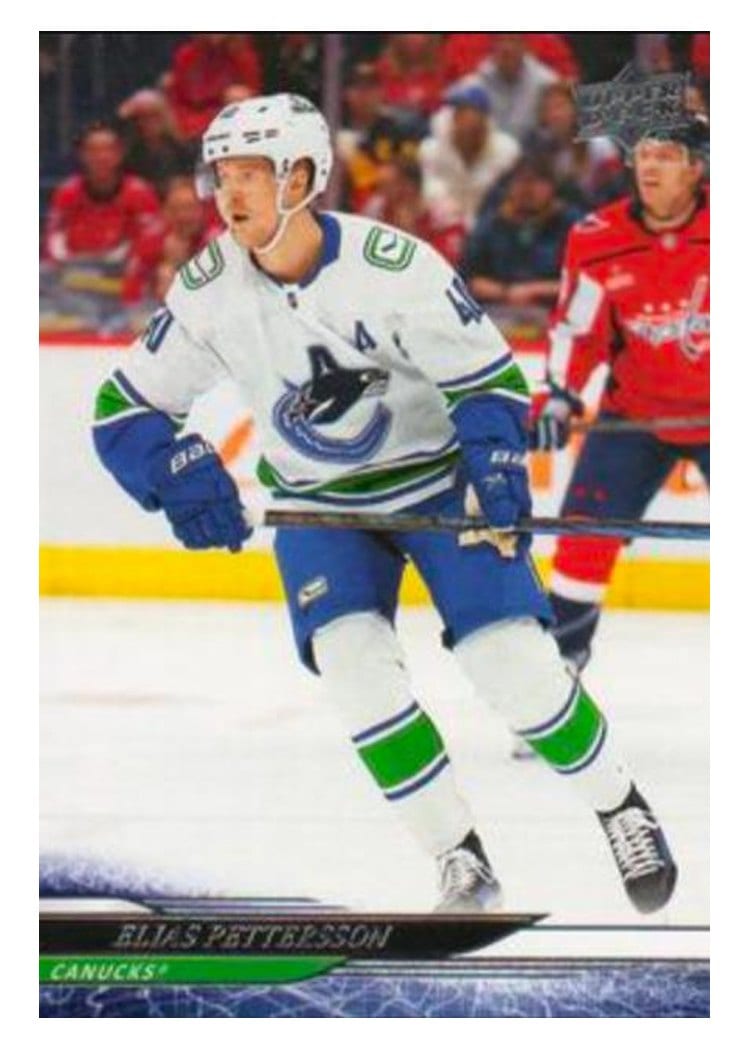 2024-25 Upper Deck Base Set Elias Pettersson #425 card