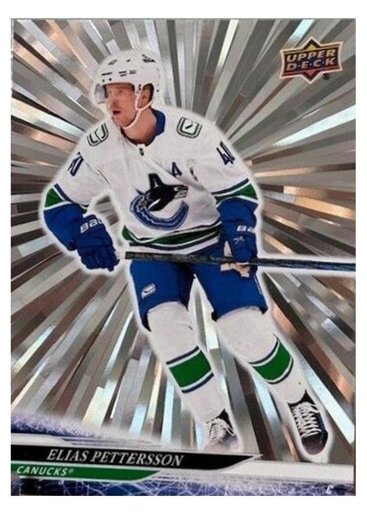 2024-25 Upper Deck Base Set Elias Pettersson #425 card