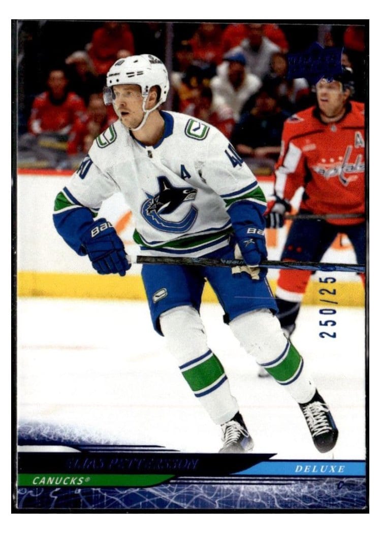 2024-25 Upper Deck Base Set Elias Pettersson #425 card