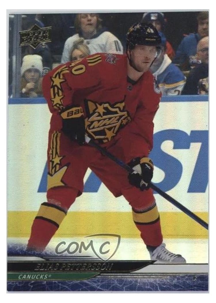 2024-25 Upper Deck Base Set Elias Pettersson #693 card