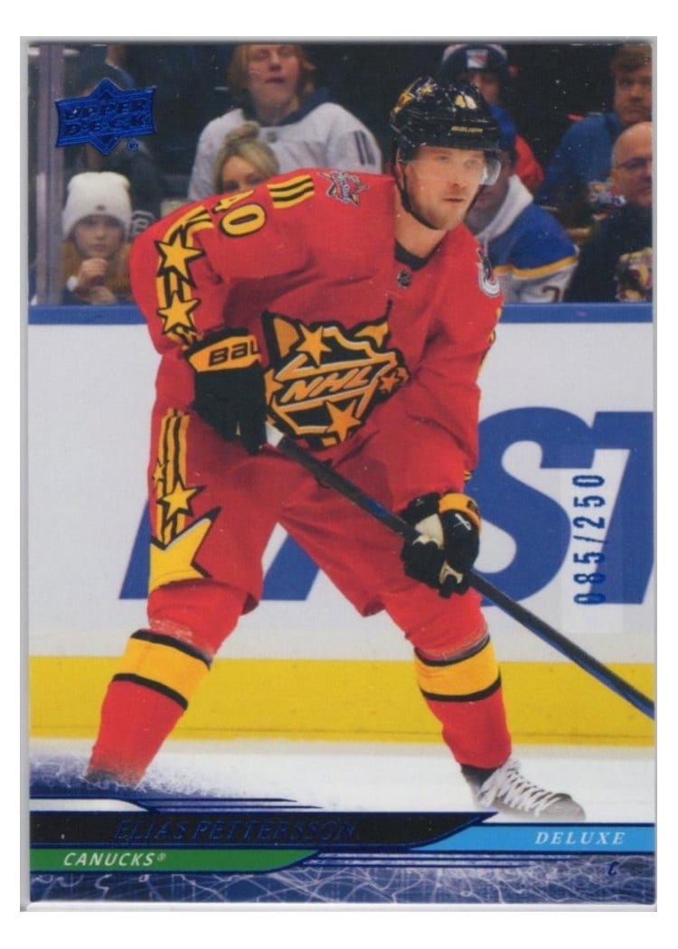 2024-25 Upper Deck Base Set Elias Pettersson #693 card