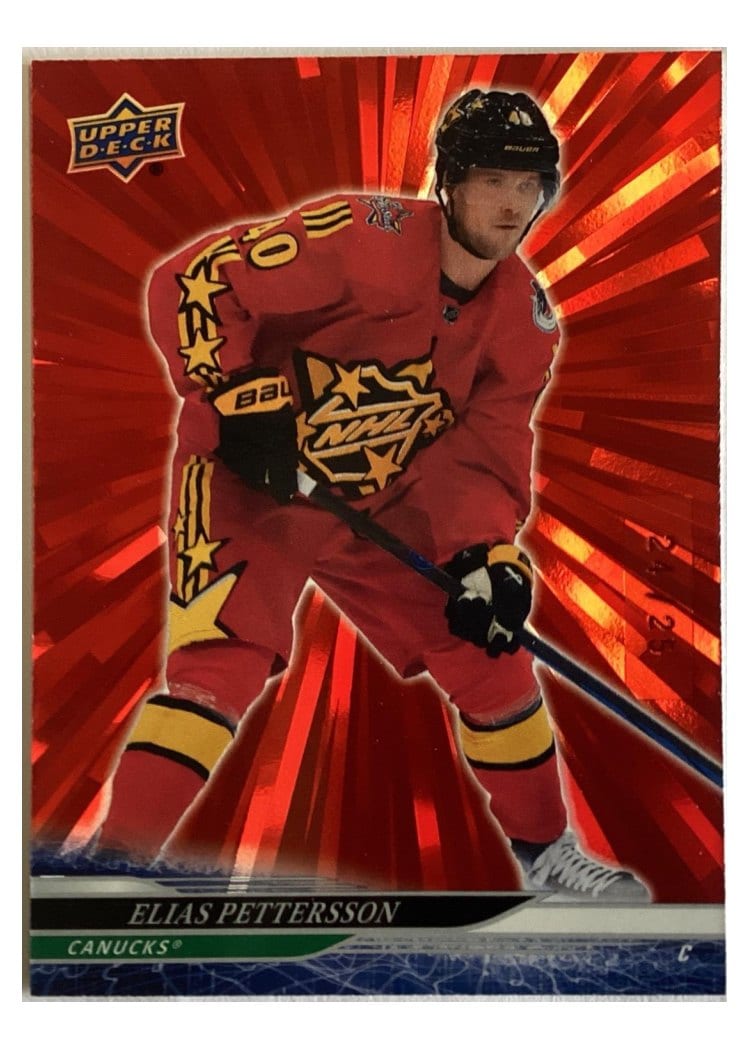 2024-25 Upper Deck Base Set Elias Pettersson #693 card