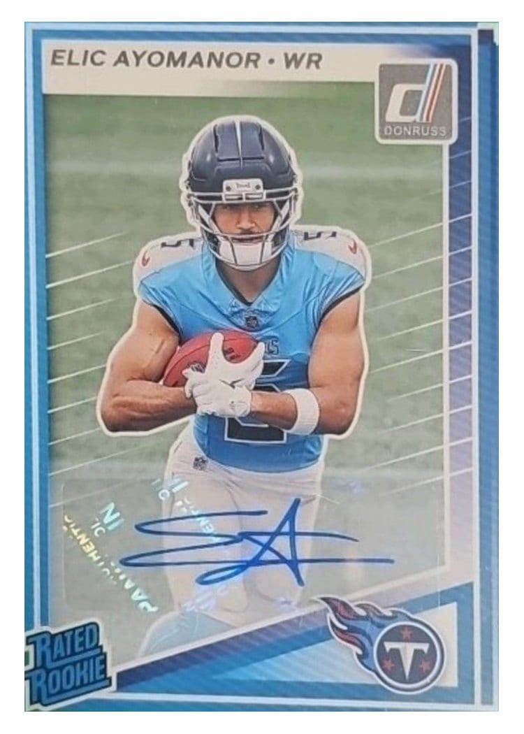 2025 Donruss Base Set Elic Ayomanor #339 card