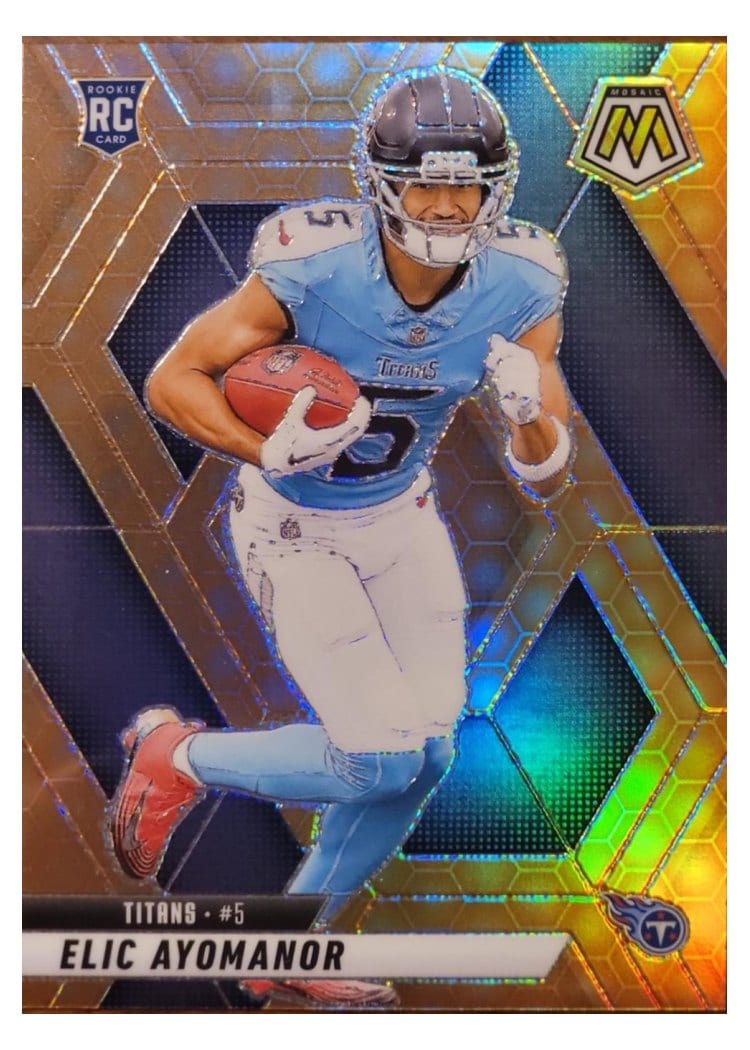 2025 Panini Mosaic Base Set Elic Ayomanor #333 card