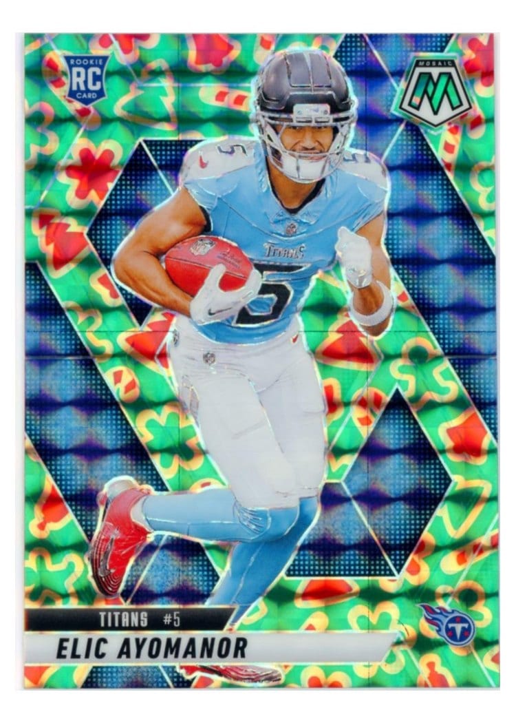 2025 Panini Mosaic Base Set Elic Ayomanor #333 card