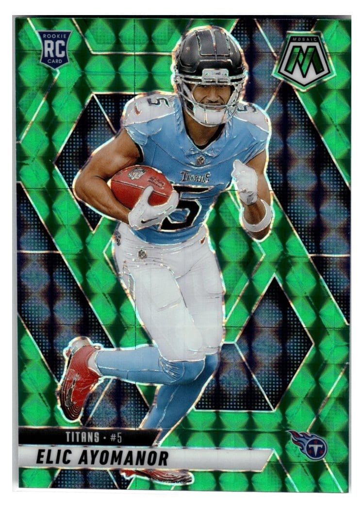 2025 Panini Mosaic Base Set Elic Ayomanor #333 card