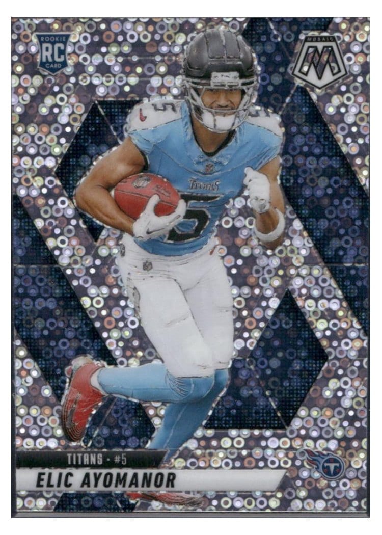 2025 Panini Mosaic Base Set Elic Ayomanor #333 card