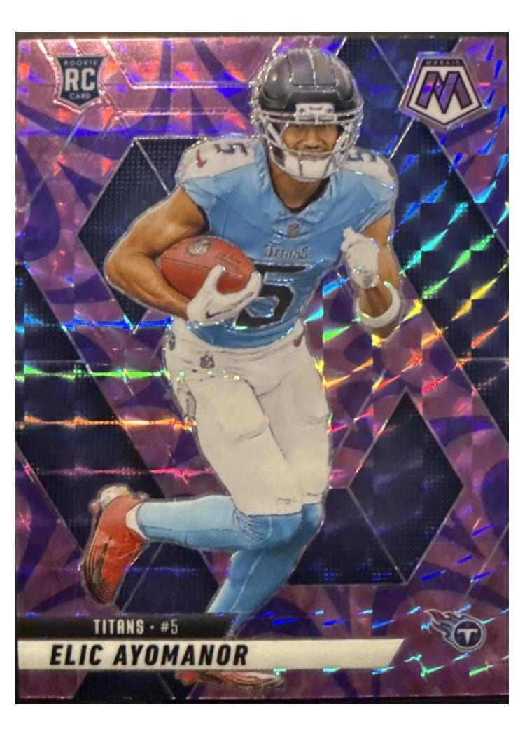 2025 Panini Mosaic Base Set Elic Ayomanor #333 card