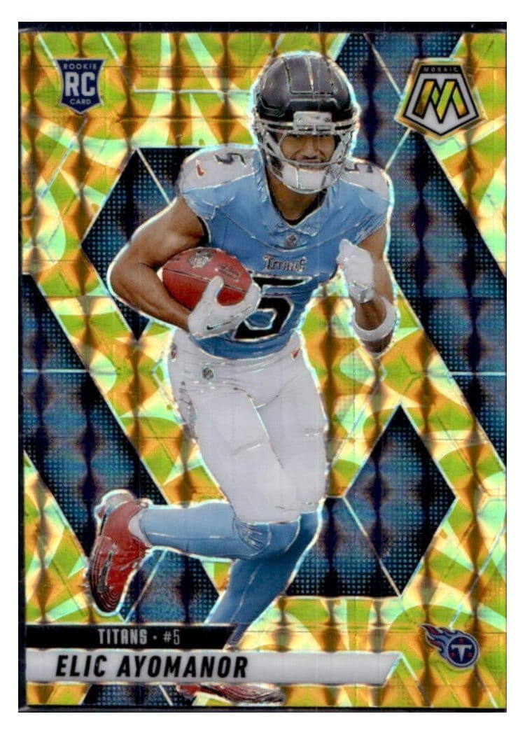 2025 Panini Mosaic Base Set Elic Ayomanor #333 card