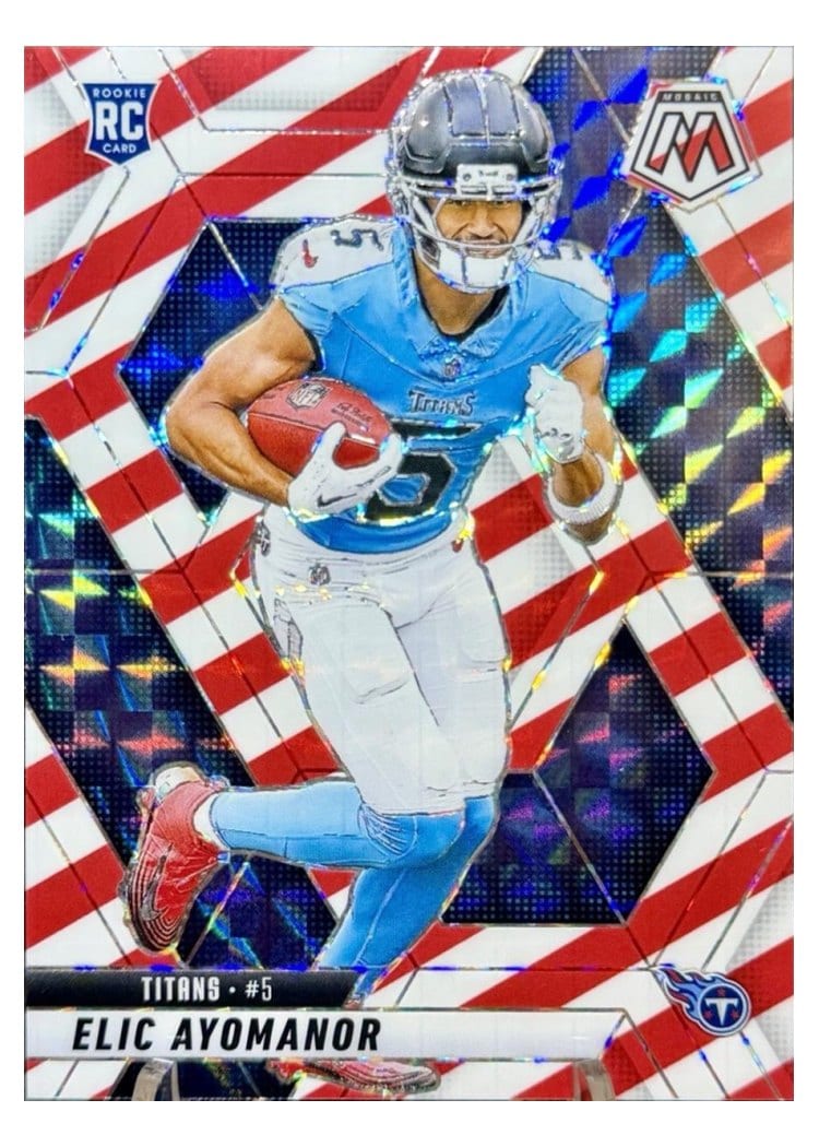 2025 Panini Mosaic Base Set Elic Ayomanor #333 card