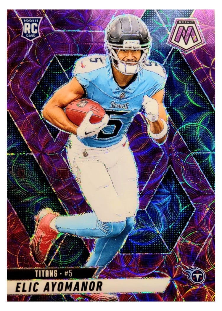 2025 Panini Mosaic Base Set Elic Ayomanor #333 card