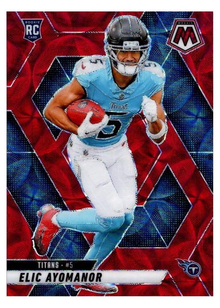 2025 Panini Mosaic Base Set Elic Ayomanor #333 card