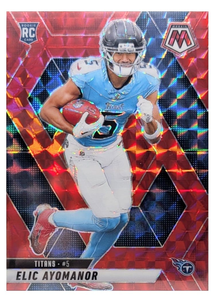 2025 Panini Mosaic Base Set Elic Ayomanor #333 card