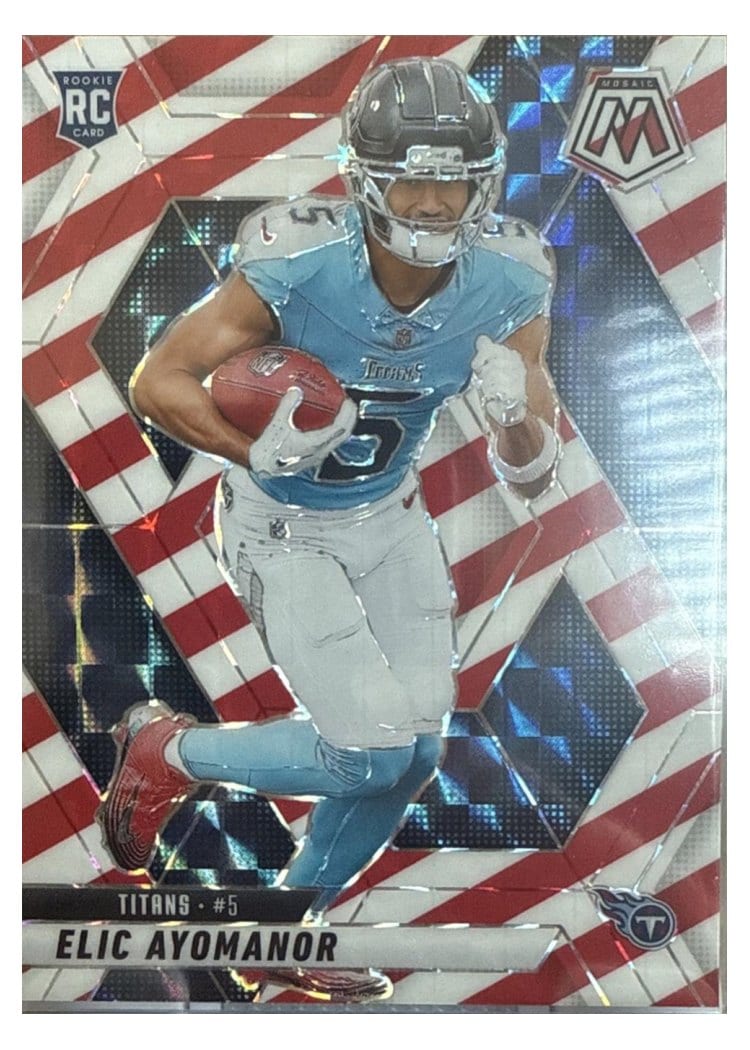 2025 Panini Mosaic Base Set Elic Ayomanor #333 card