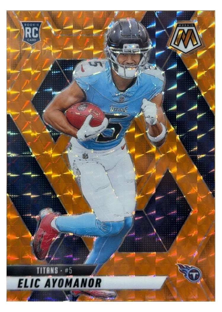 2025 Panini Mosaic Base Set Elic Ayomanor #333 card